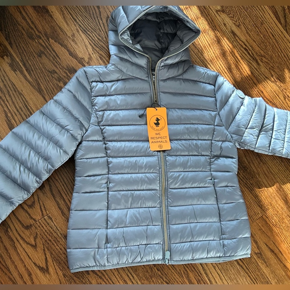 Save The Duck NWT
Olly Hooded Basic Jacket size lg - Picture 6 of 7